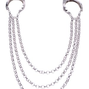 Affix Triple Chain - Tepelklemmen Met Kettingen