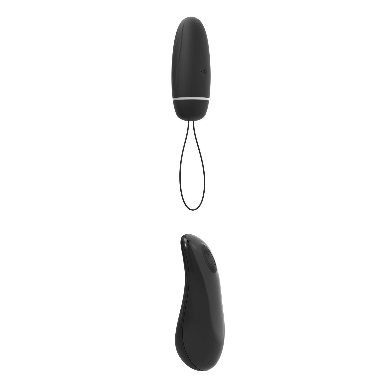 B Swish - bnaughty Deluxe Unleashed Vibrerende Bullet Zwart - Afbeelding 2