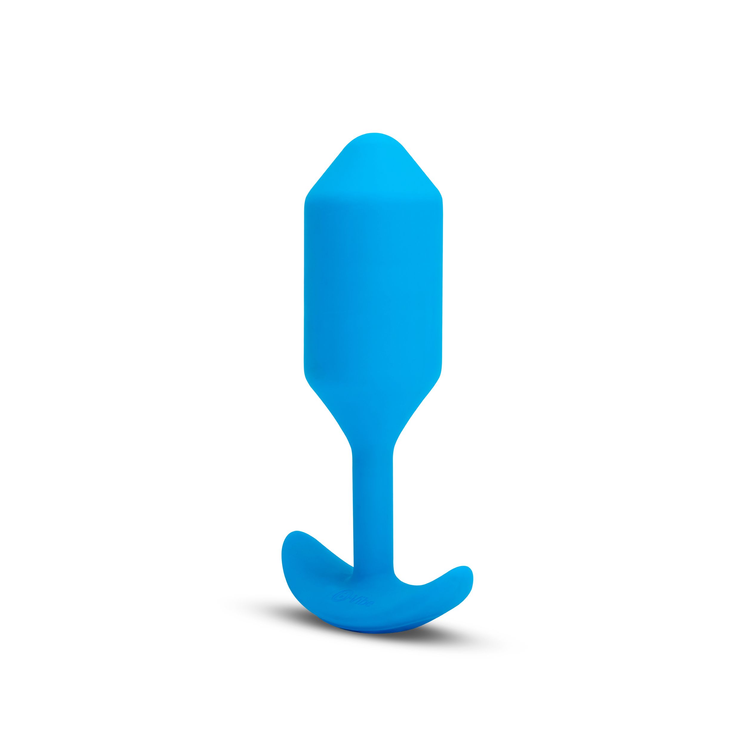 B-Vibe - Vibrerende Snug Plug 3 (L) Blauw - Afbeelding 2