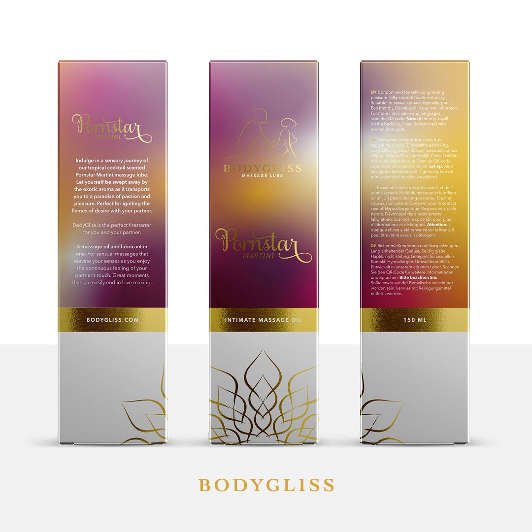 BodyGliss - Massage Olie En Glijmiddel in 1 Pornstar Martini - 150 ml - Afbeelding 3