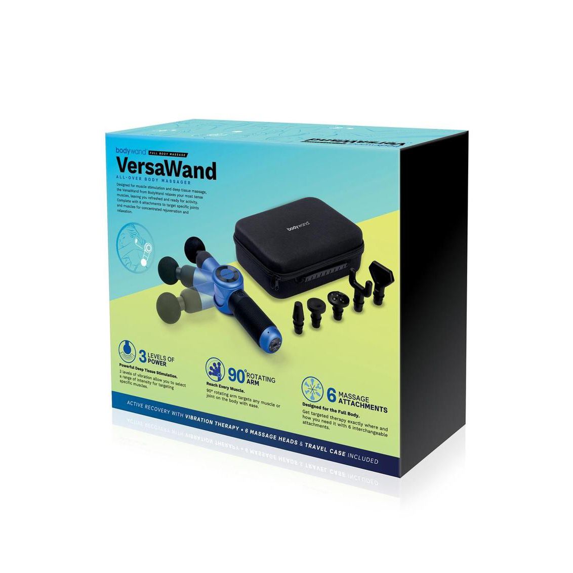 Bodywand - Versawand All-Over Body Massager Blauw - Afbeelding 2