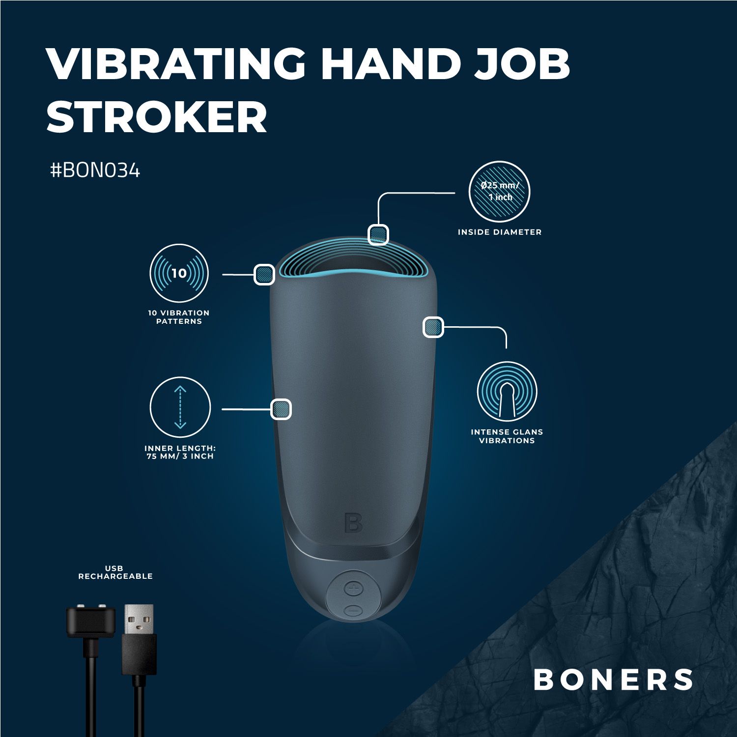 Boners Vibrerende Blowjob Simulator - Afbeelding 5