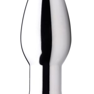 Chrome Blast Oplaadbare Buttplug Met Afstandsbediening - Klein