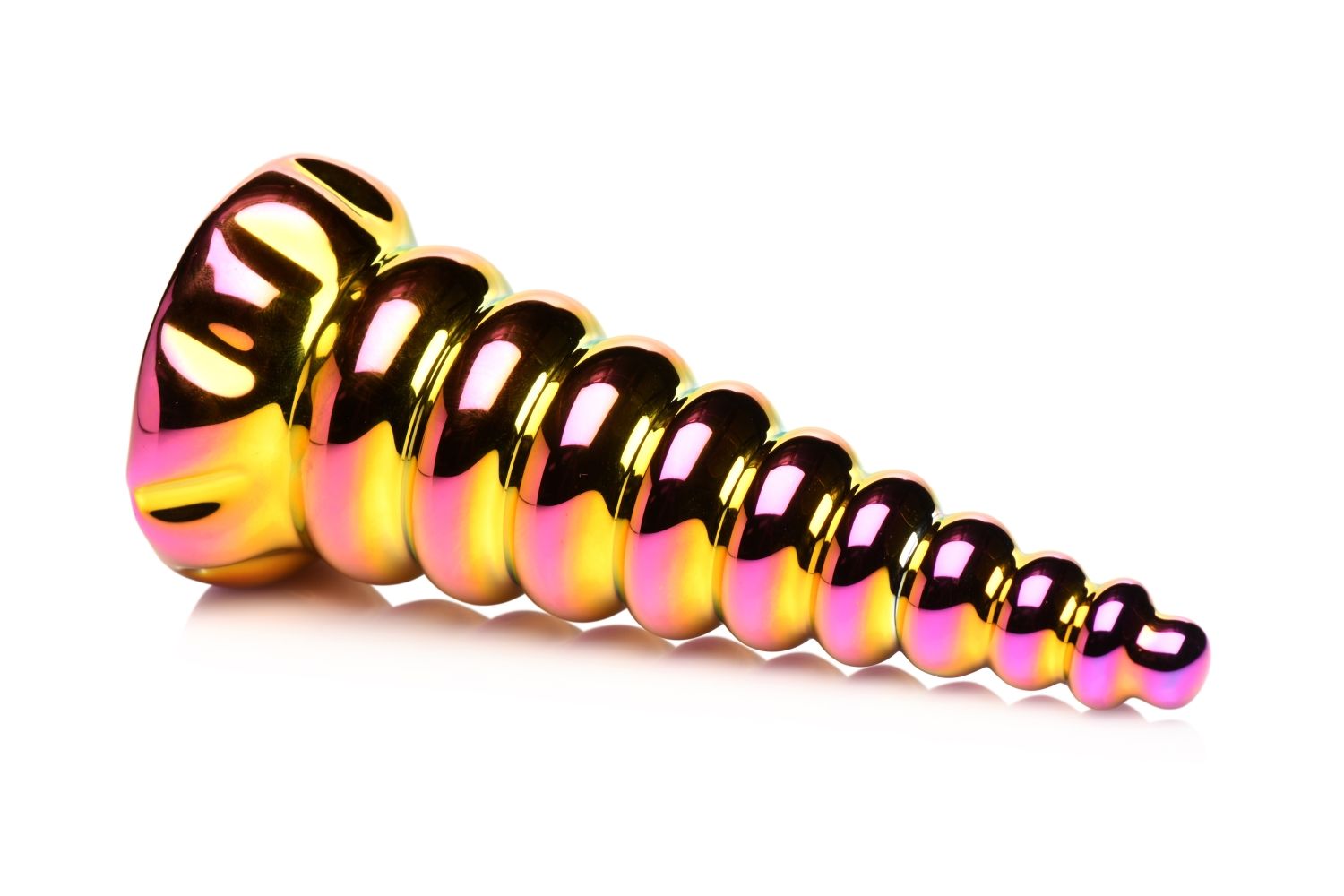 Creature Cocks - Twilight Regenboog Glazen Dildo - Afbeelding 2