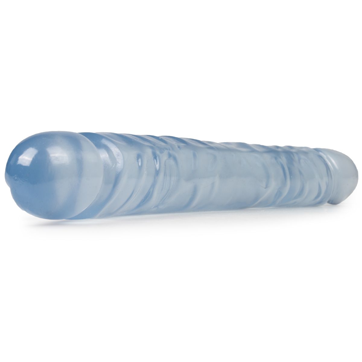 Crystal Jellies Dubbel Dildo - Transparant - Afbeelding 3