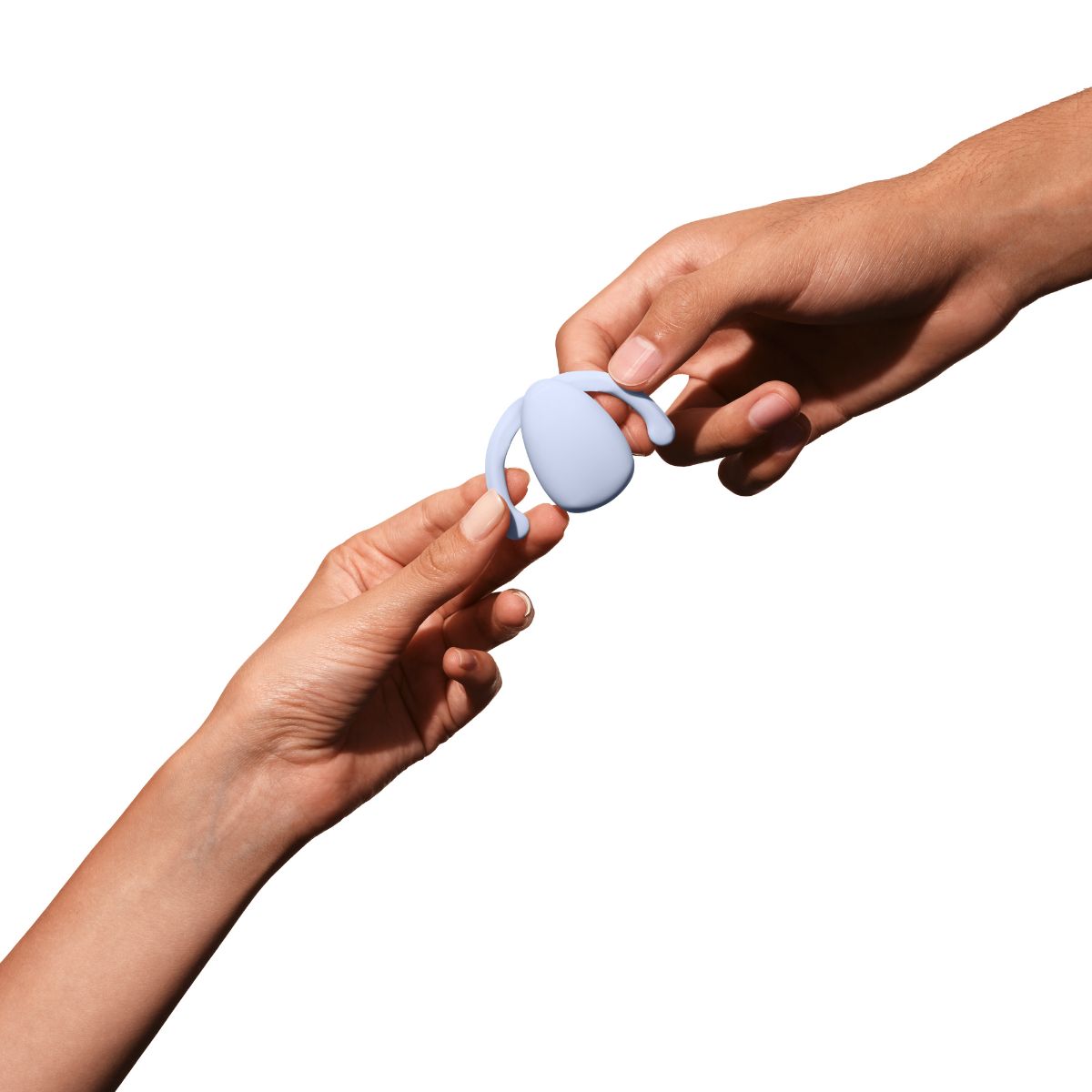 Dame Products - Eva II Hands-Free Vibrator - Lichtblauw - Afbeelding 5