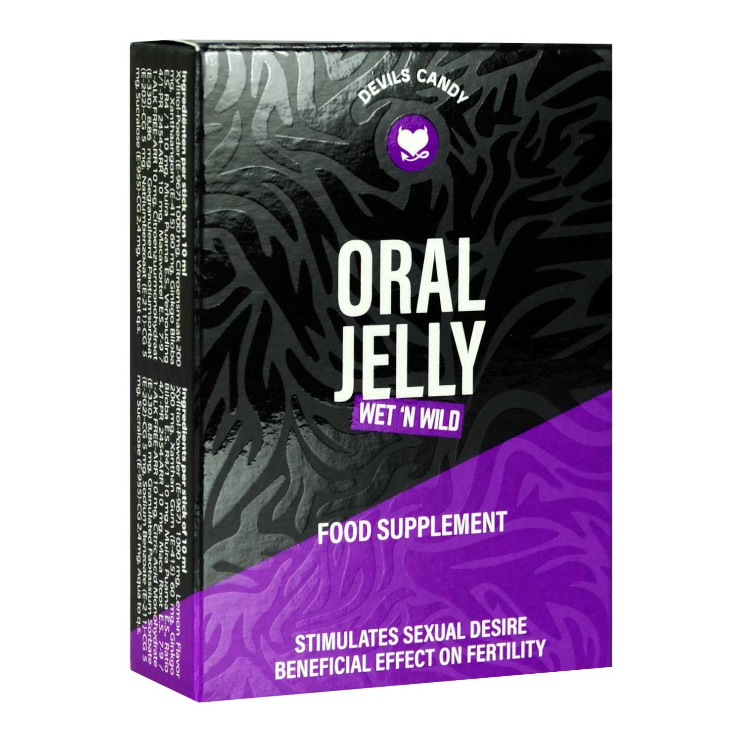 Devils Candy Oral Jelly - Lustopwekker Voor Man En Vrouw - 5 sachets - Afbeelding 2