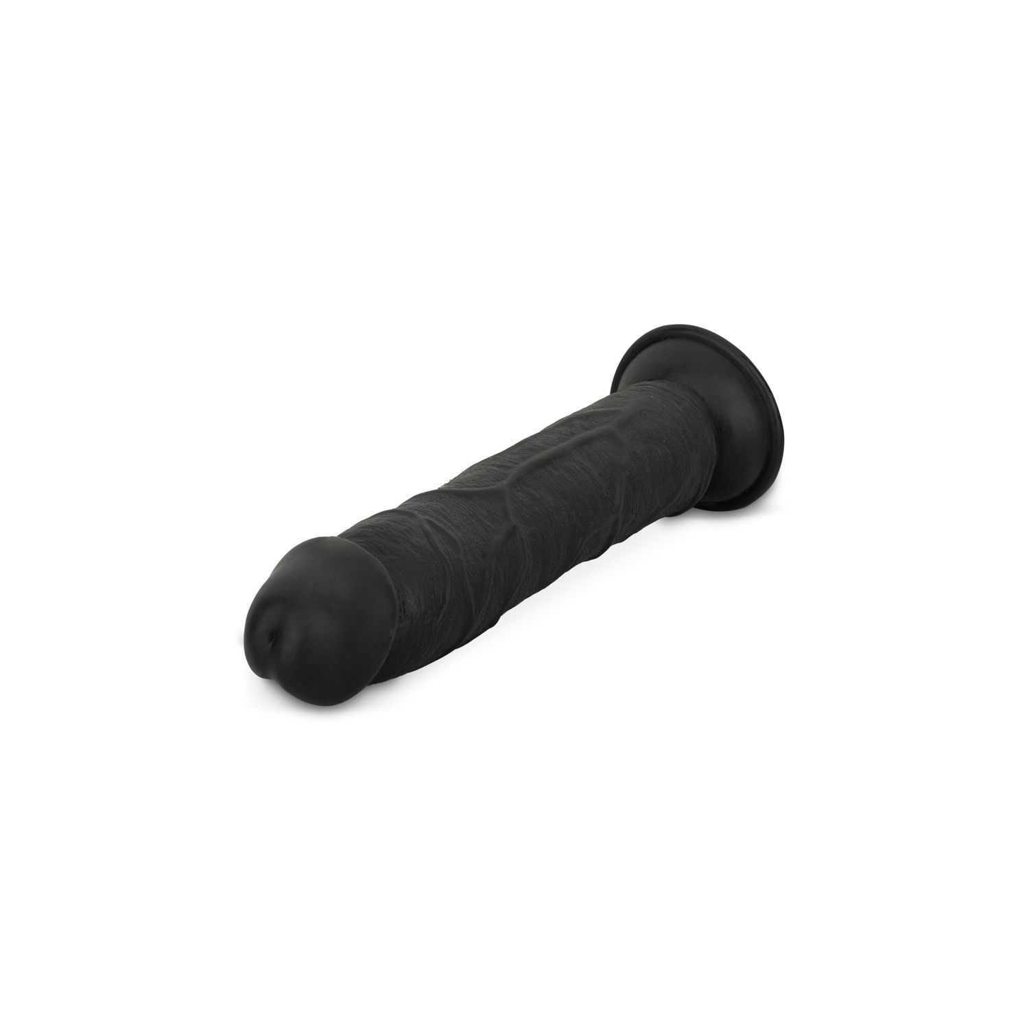 Dildo zonder ballen 22,5 cm - Zwart - Afbeelding 3