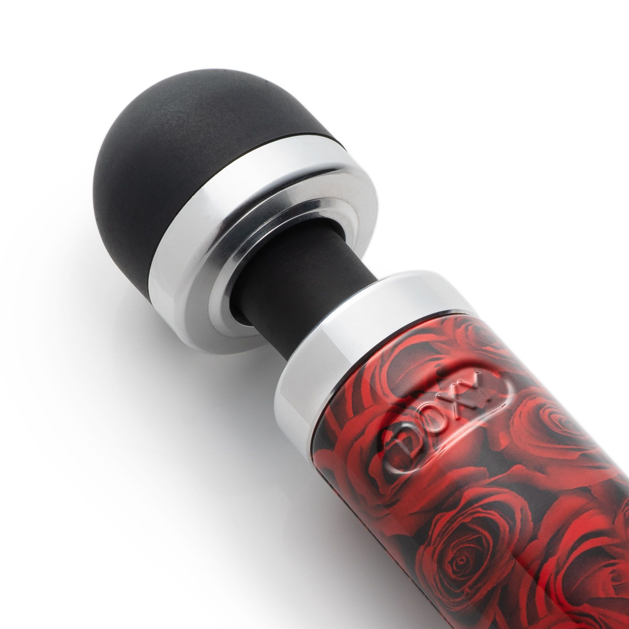Doxy - Die Cast 3R Oplaadbare Wand Massager Rose Pattern - Afbeelding 3
