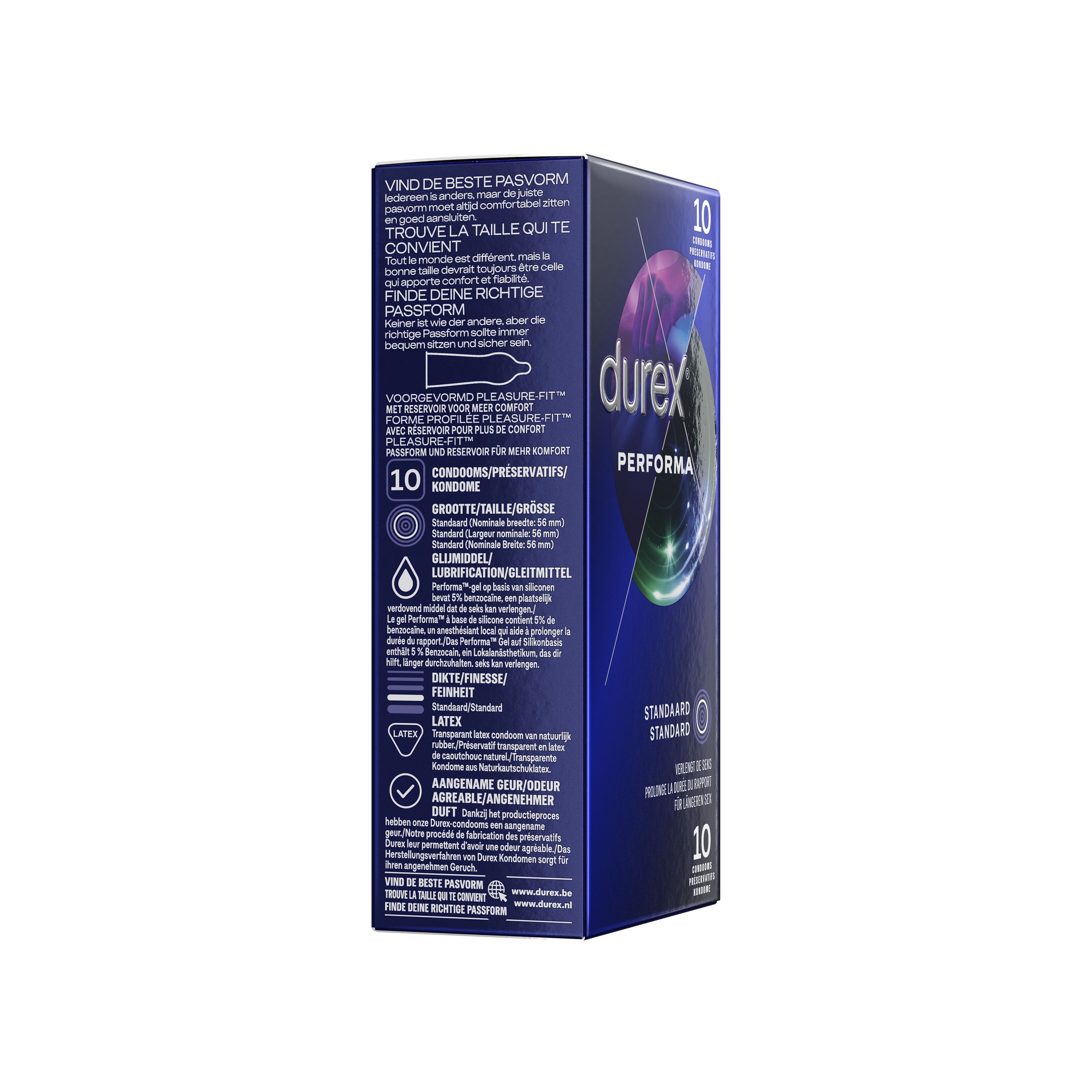 Durex Performa Condooms - 10 stuks - Afbeelding 2