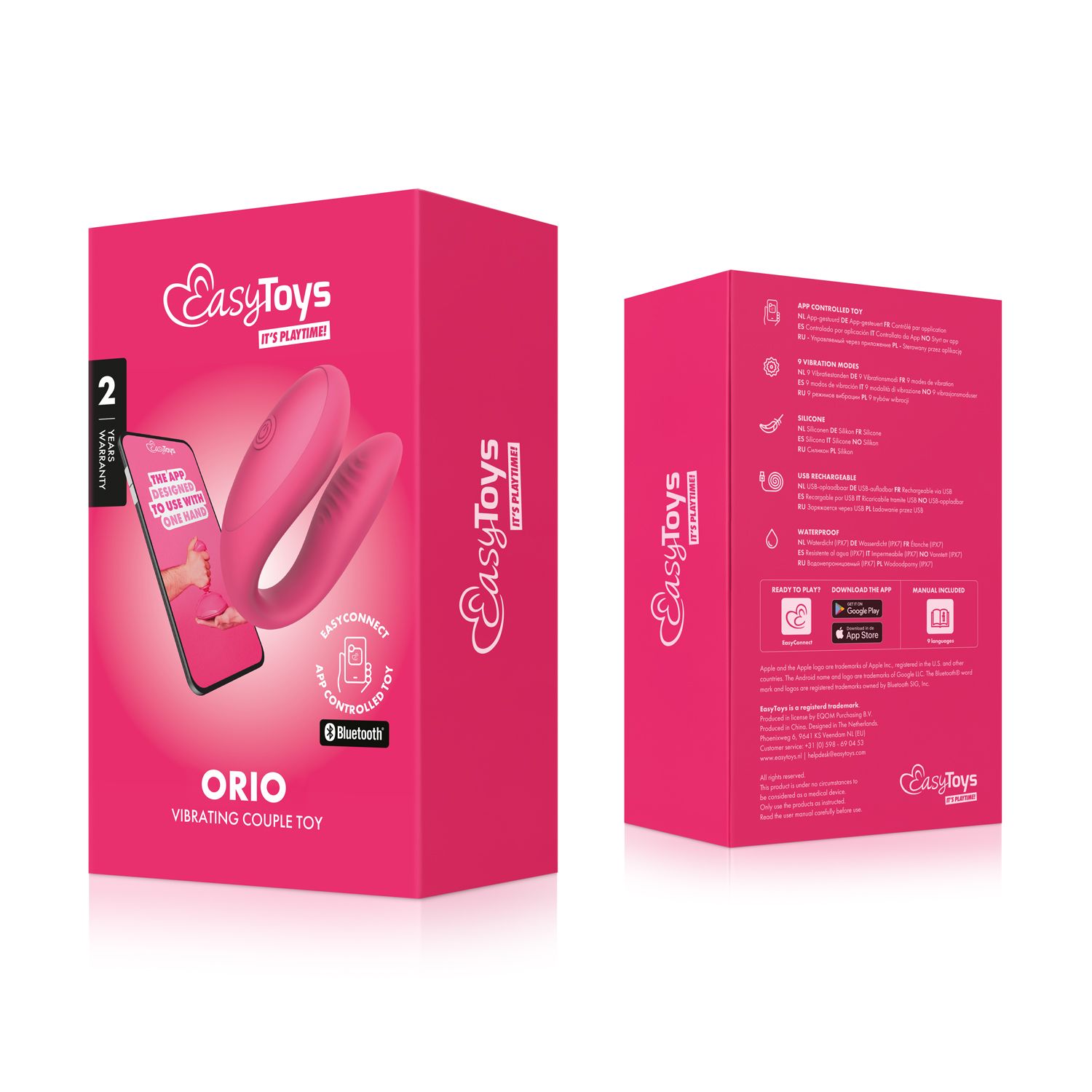 EasyConnect - Koppelvibrator Orion app gestuurd - Afbeelding 3