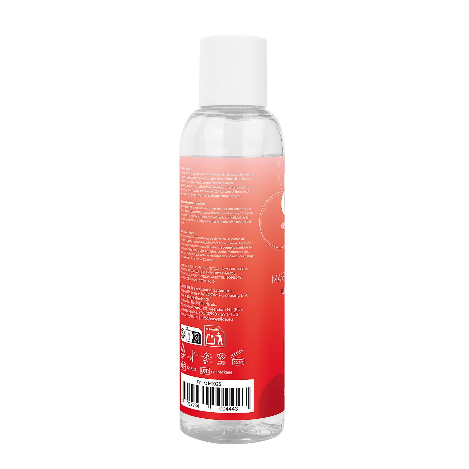 EasyGlide - 2 in 1 Massage En Glijmiddel Op Waterbasis - 150 ml - Afbeelding 2