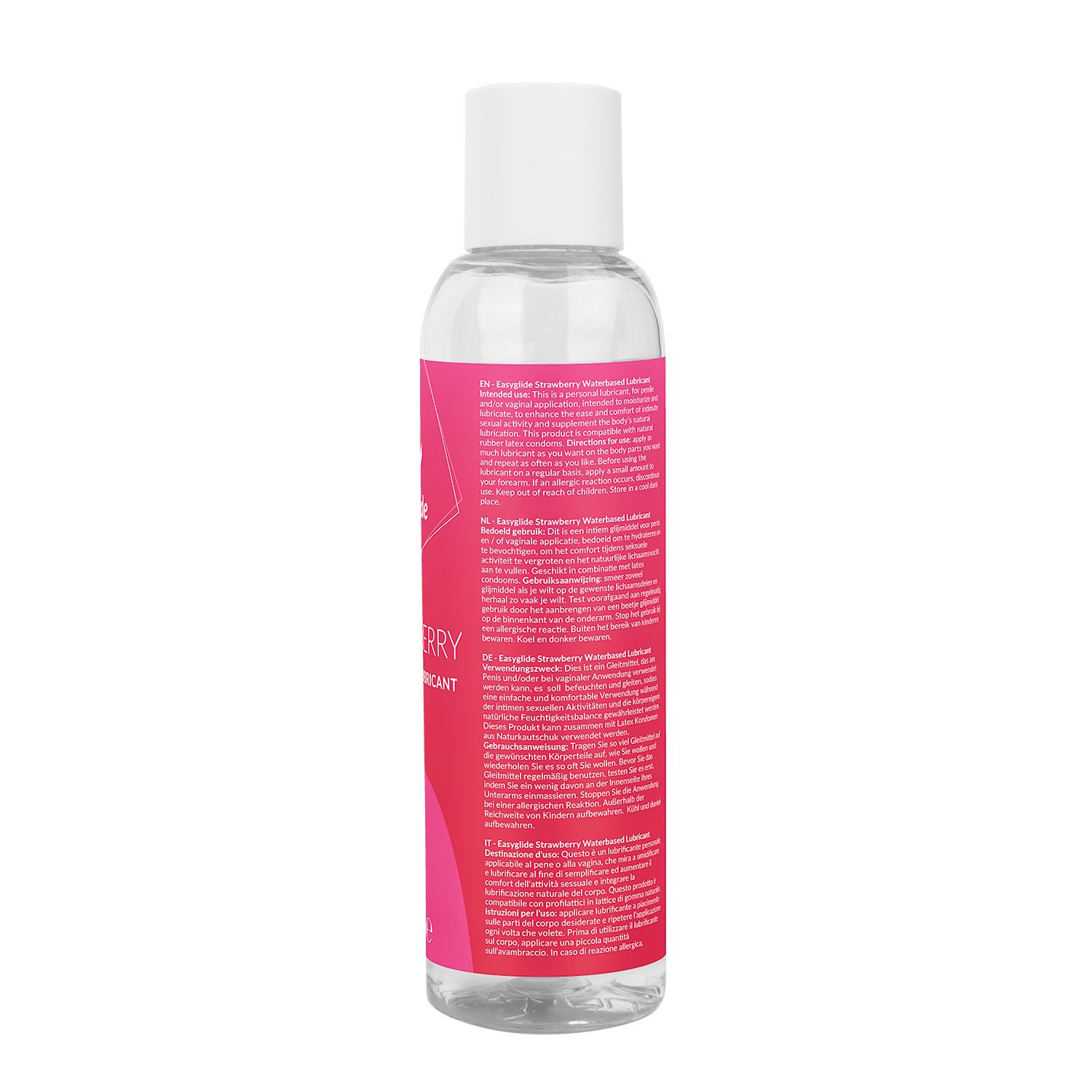 EasyGlide Aardbeien Glijmiddel op Waterbasis - 150 ml - Afbeelding 4