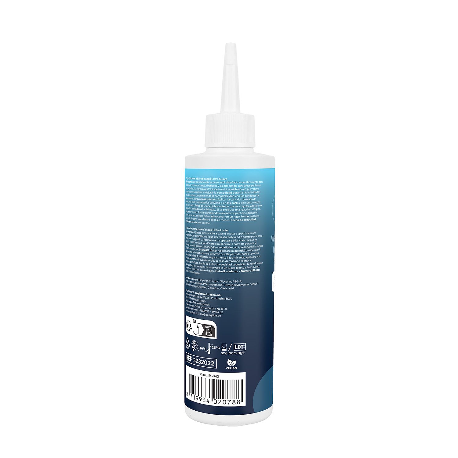 EasyGlide Masturbator Glijmiddel Extra Smooth - 250ml - Afbeelding 2