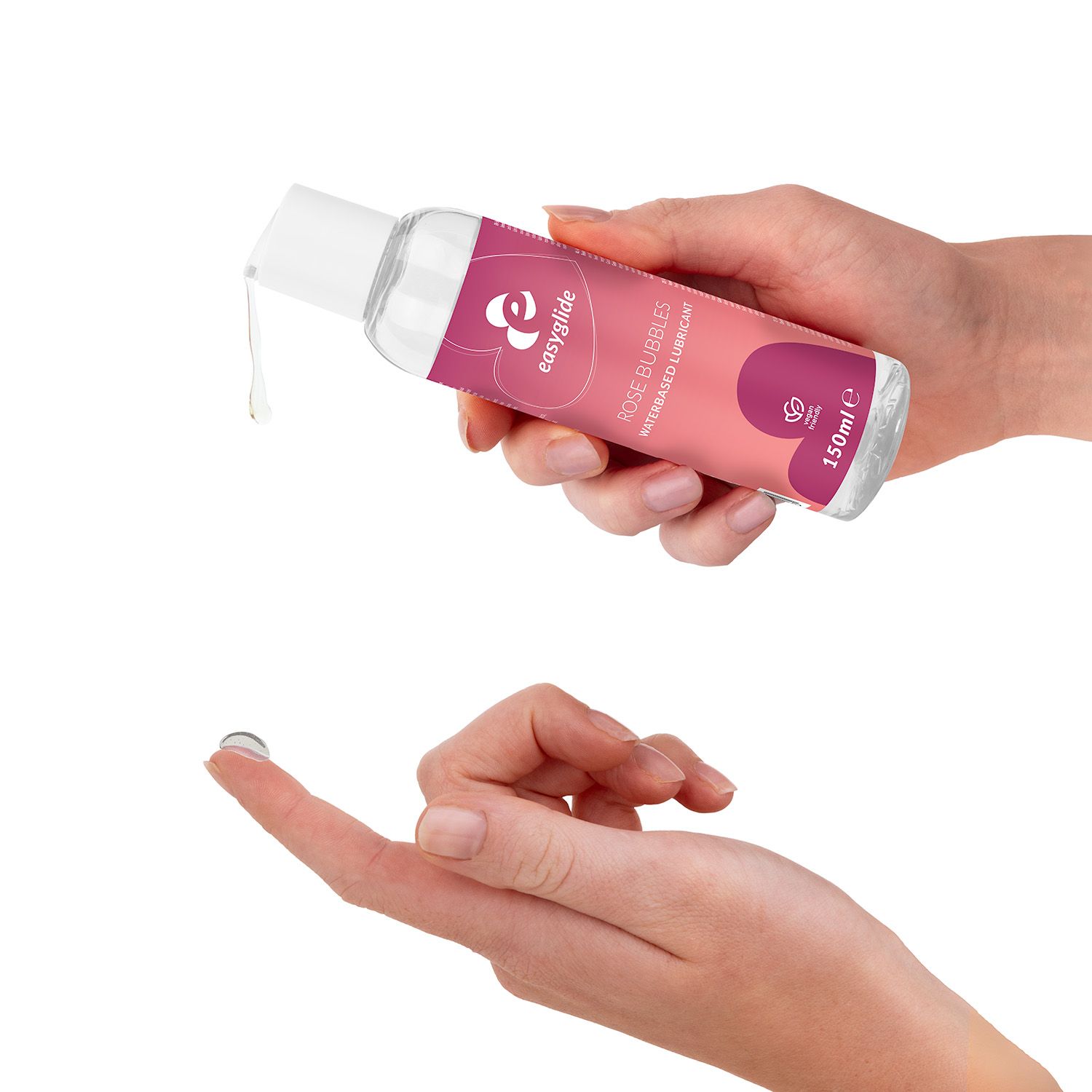 EasyGlide Rosé Bubbels Glijmiddel op Waterbasis - 150 ml - Afbeelding 5