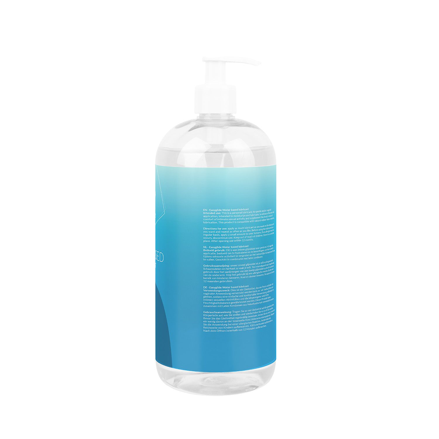 EasyGlide Waterbasis Glijmiddel 1000 ml - Afbeelding 3