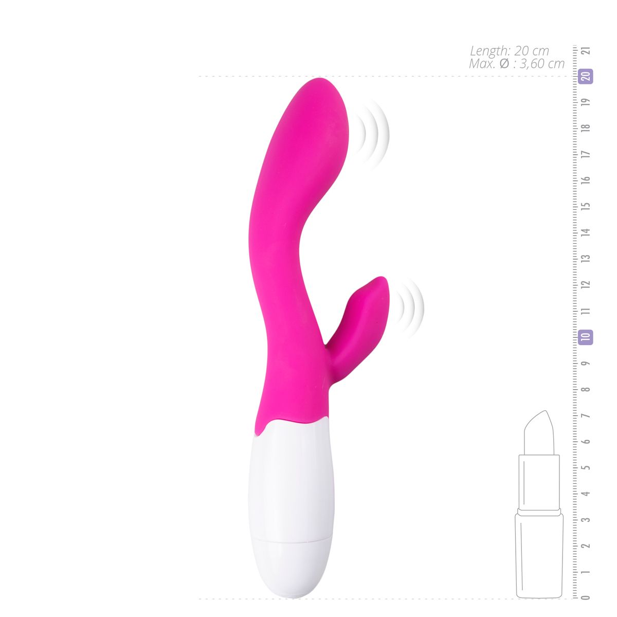 EasyToys Lily Vibrator - Roze - Afbeelding 3