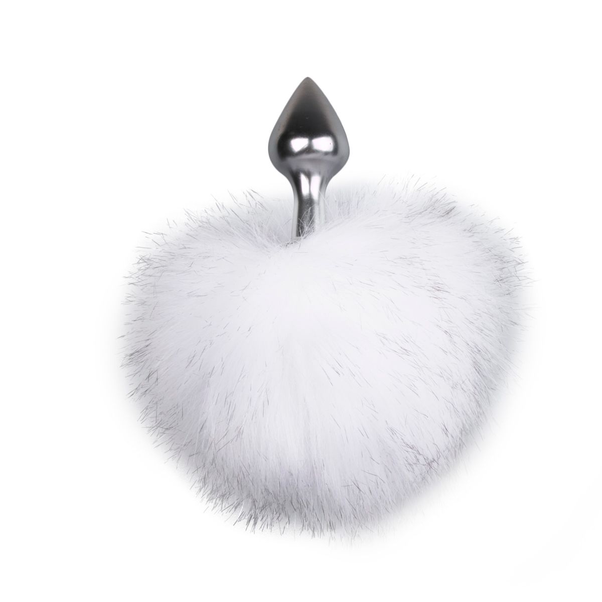 Easytoys Fetish - Buttplug met konijnenstaart - Wit