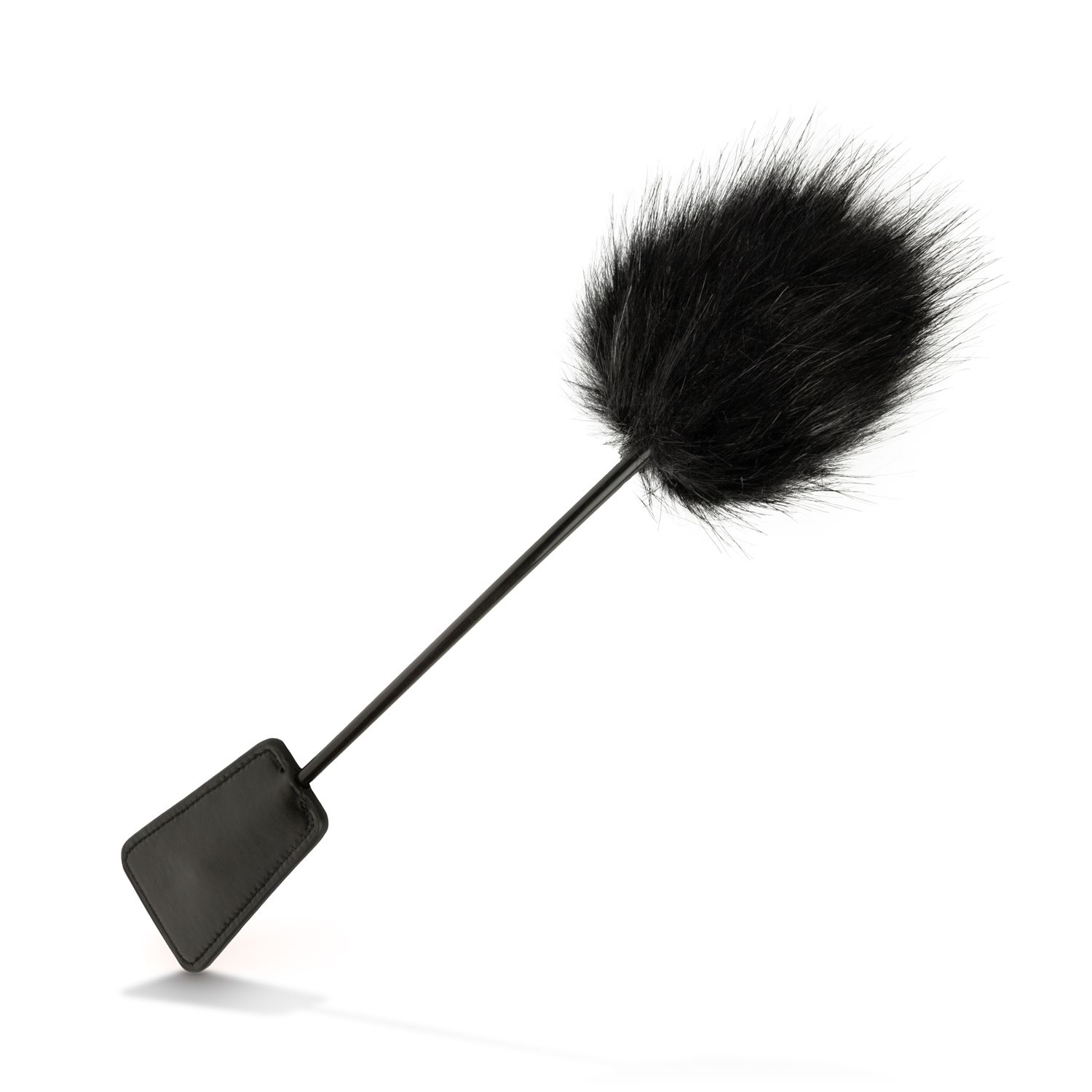 Easytoys Fetish - Fluffy Kietelaar en Zweepje in 1 - Zwart - Afbeelding 3