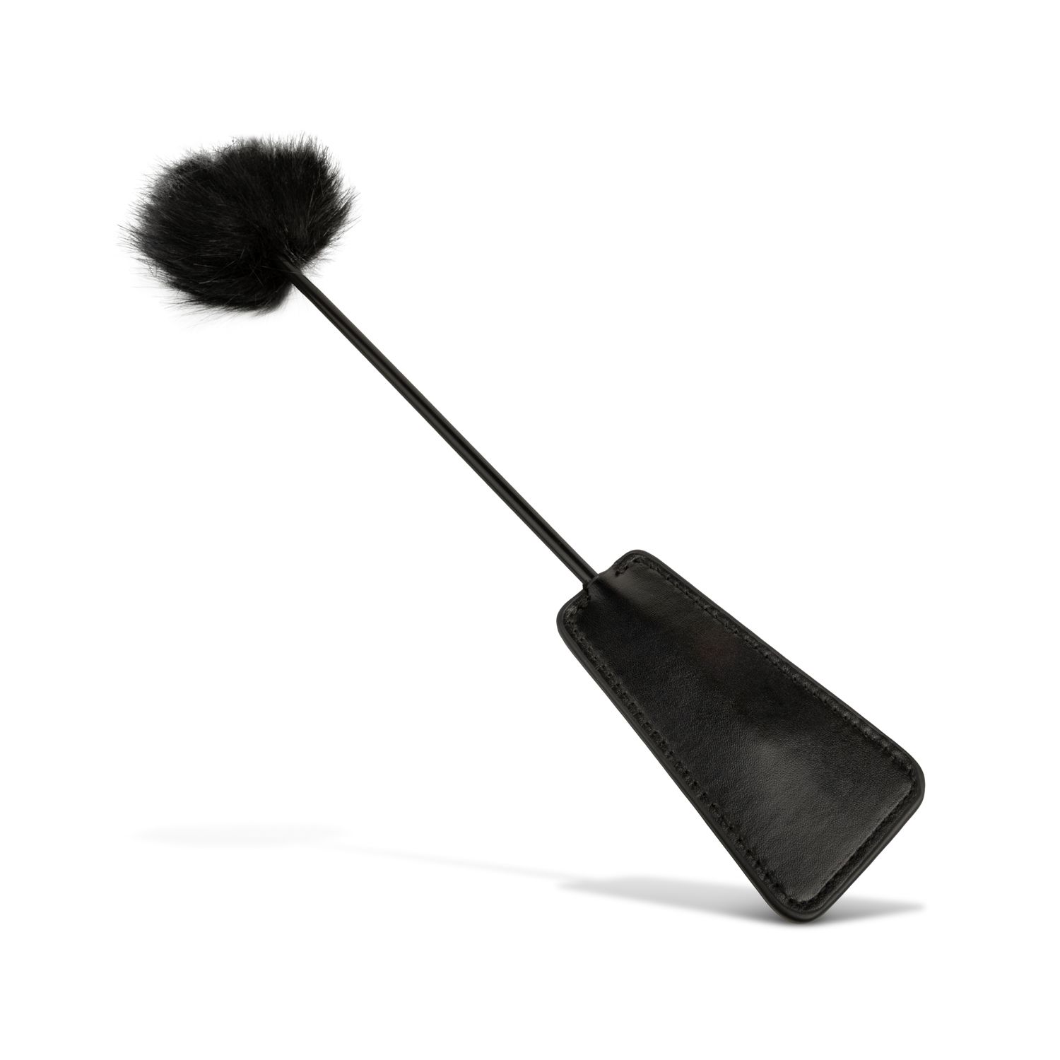 Easytoys Fetish - Fluffy Kietelaar en Zweepje in 1 - Zwart - Afbeelding 4