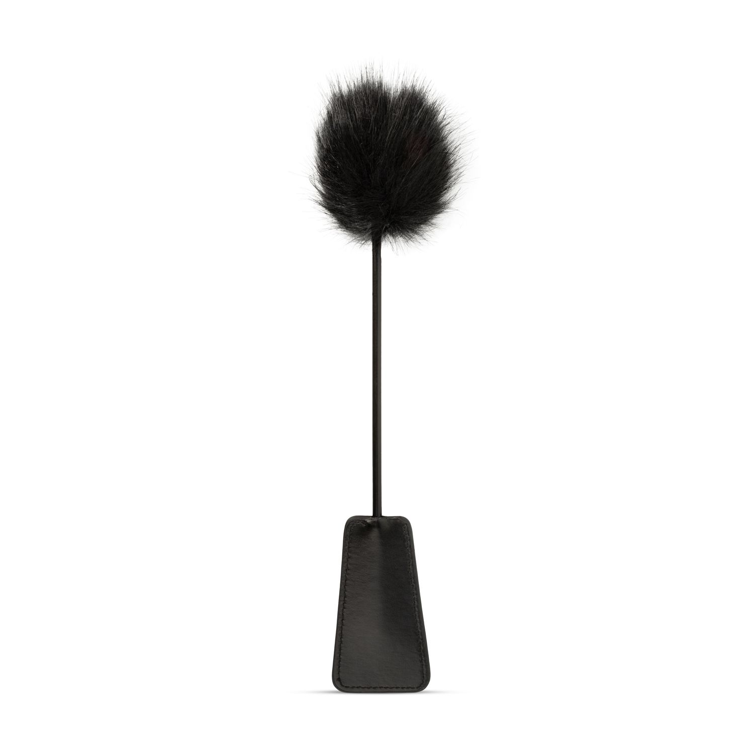 Easytoys Fetish - Fluffy Kietelaar en Zweepje in 1 - Zwart