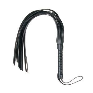 Easytoys Fetish - Kleine Kunstleren Zweep- Zwart