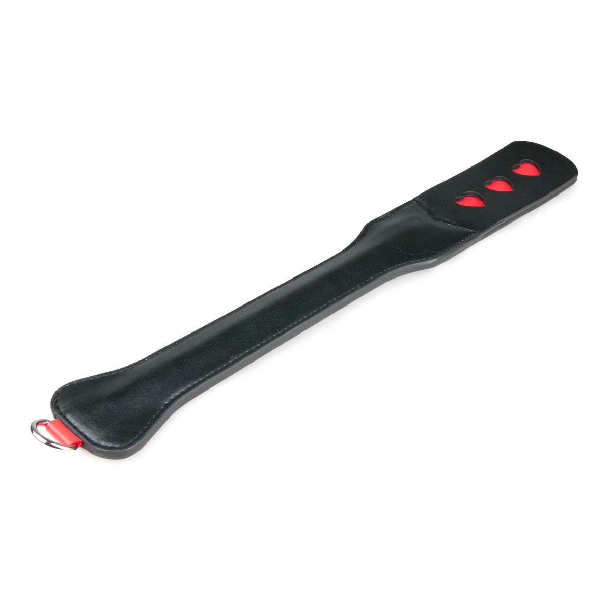 Easytoys Fetish - Lange leren paddle met hartje - Afbeelding 4