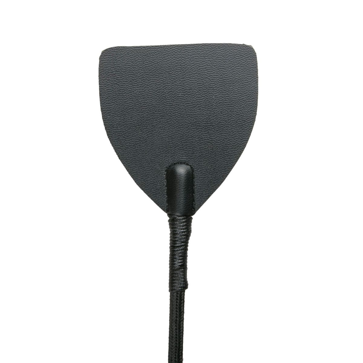 Easytoys Fetish - Leren zweep met lange steel - Zwart - Afbeelding 3