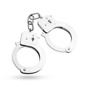 Easytoys Fetish - Metalen Handboeien - Zilver