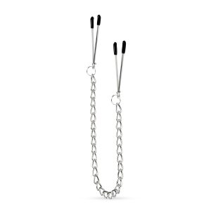 Easytoys Fetish - Pincet Tepelklemmen Met Ketting
