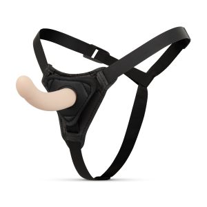 Easytoys Fetish - Strap-On-Dildo met Harnas - Gebogen