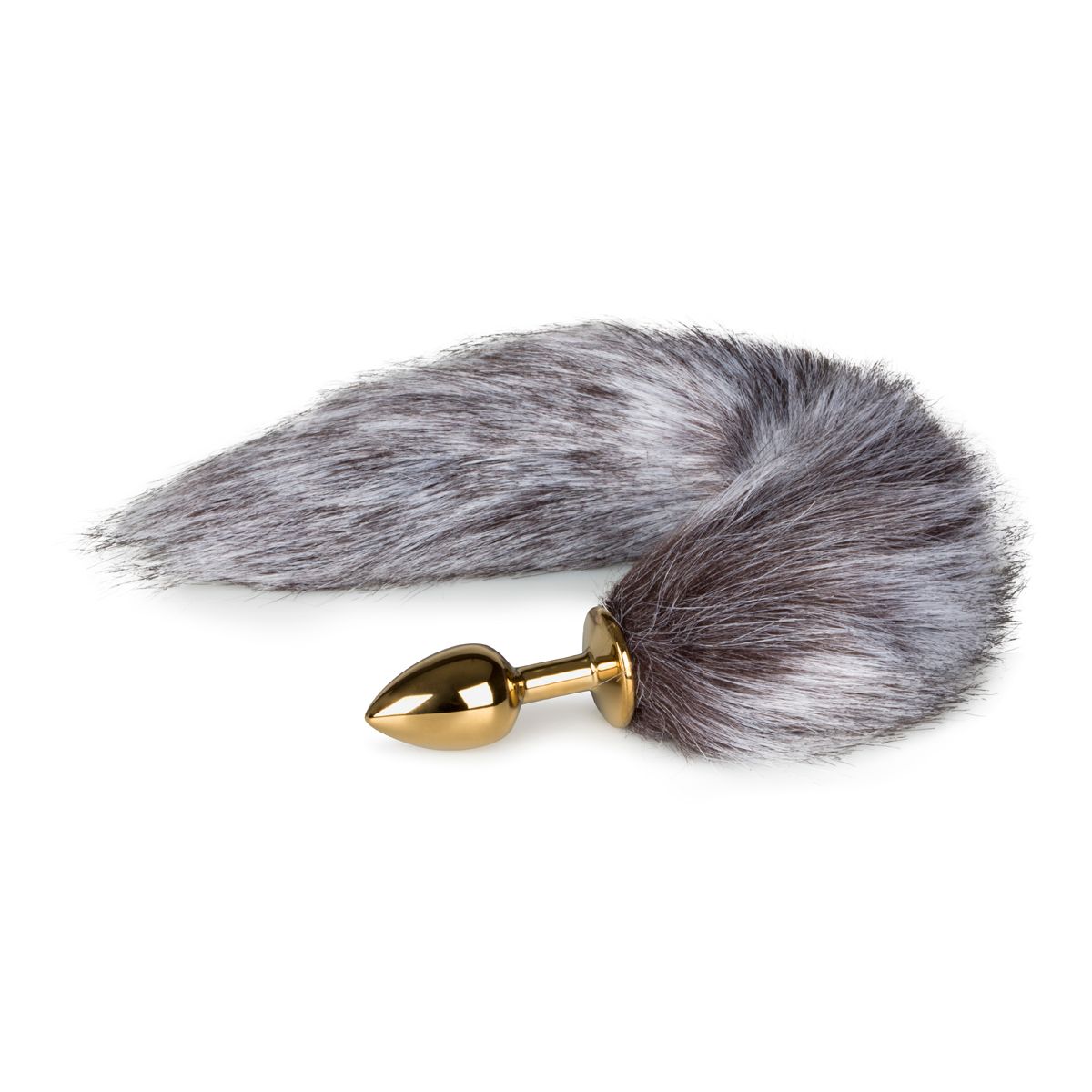 Easytoys Fetish - Vossenstaart buttplug S - Goud/Bruin