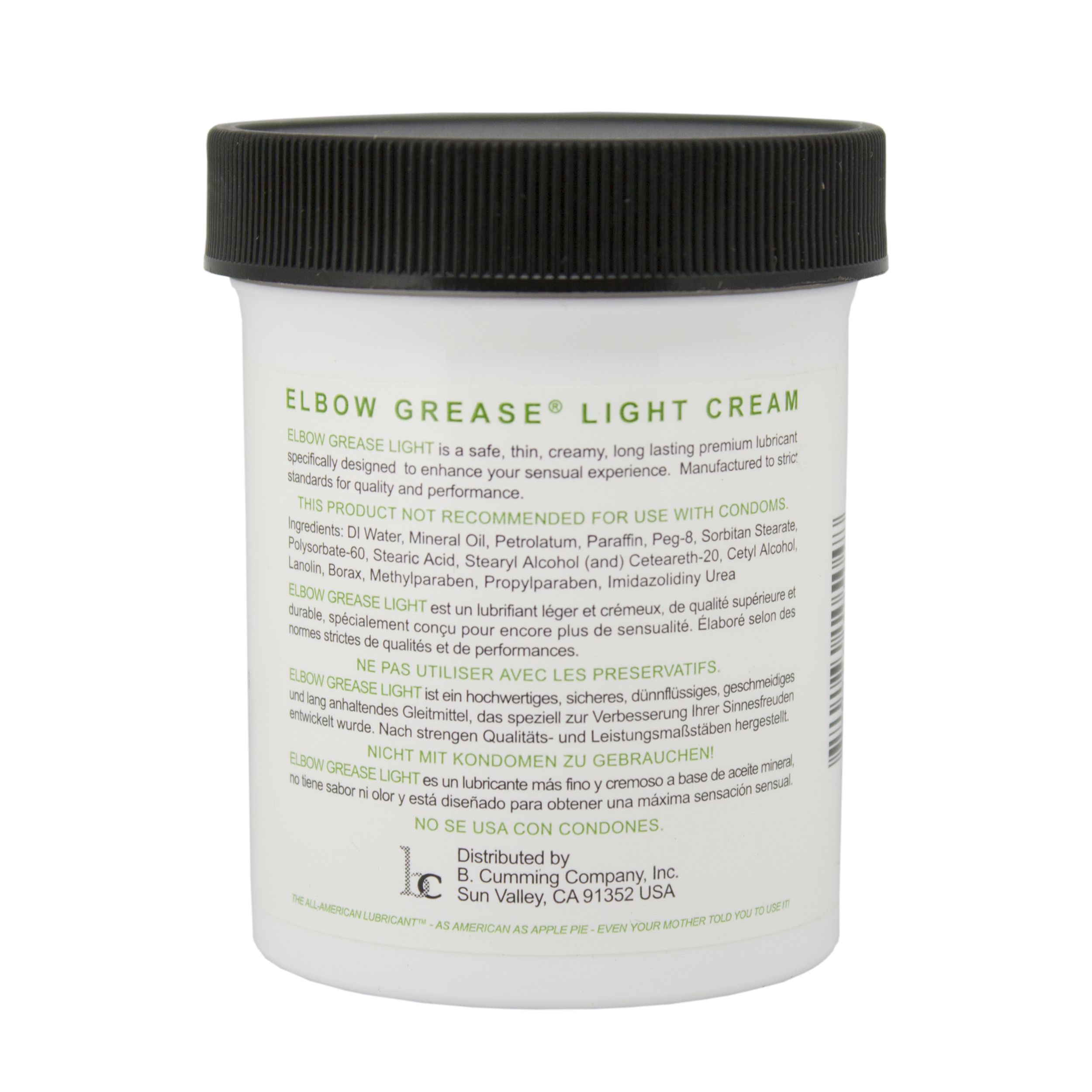 Elbow Grease – LIGHT CREAM Glijcrème – 118 ml - Afbeelding 2