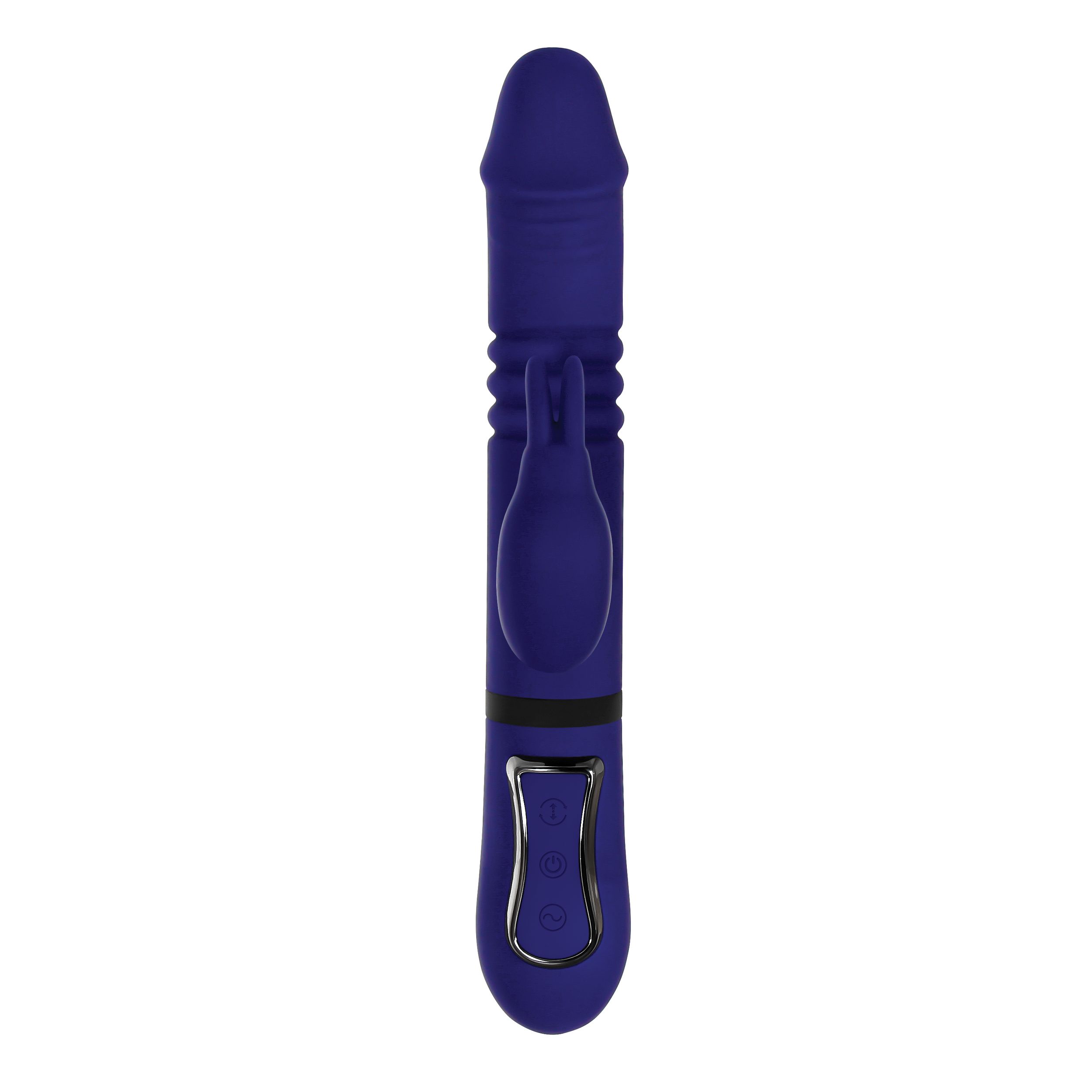 Evolved - All in One Rabbit Vibrator - Royal Blue - Afbeelding 5