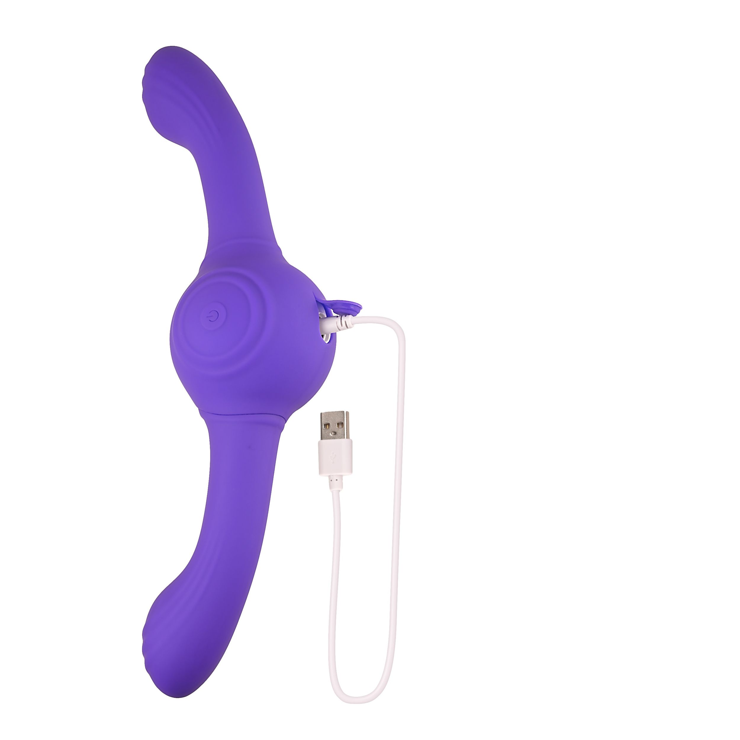 Evolved - Our Gyro Vibe Dual End Vibrator - Paars - Afbeelding 2