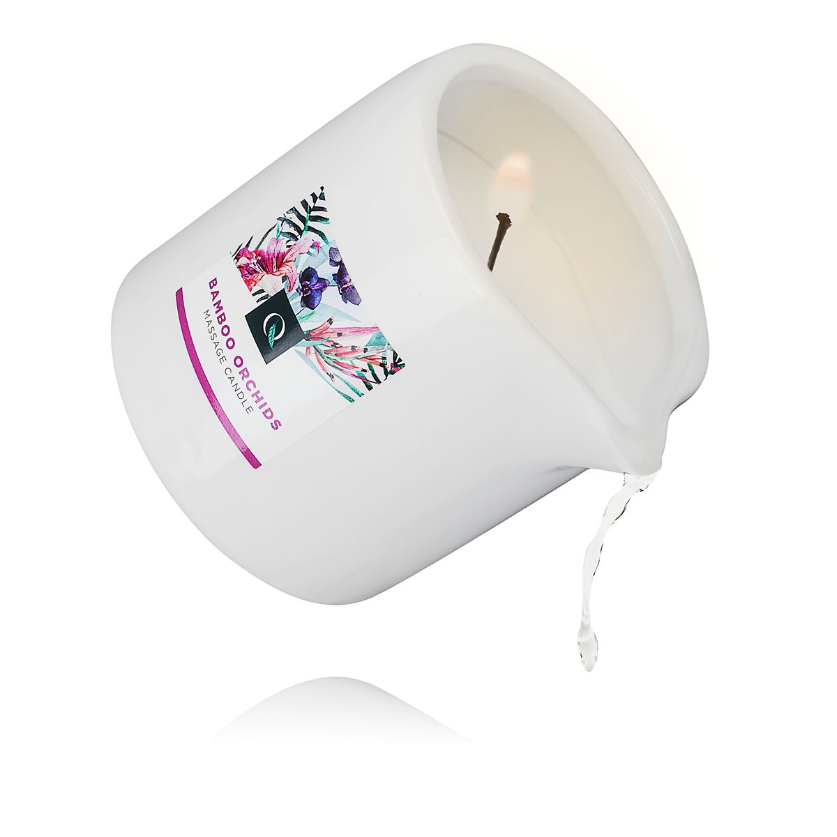 Exotiq Massagekaars Bamboe Orchideeën - 200g - Afbeelding 2