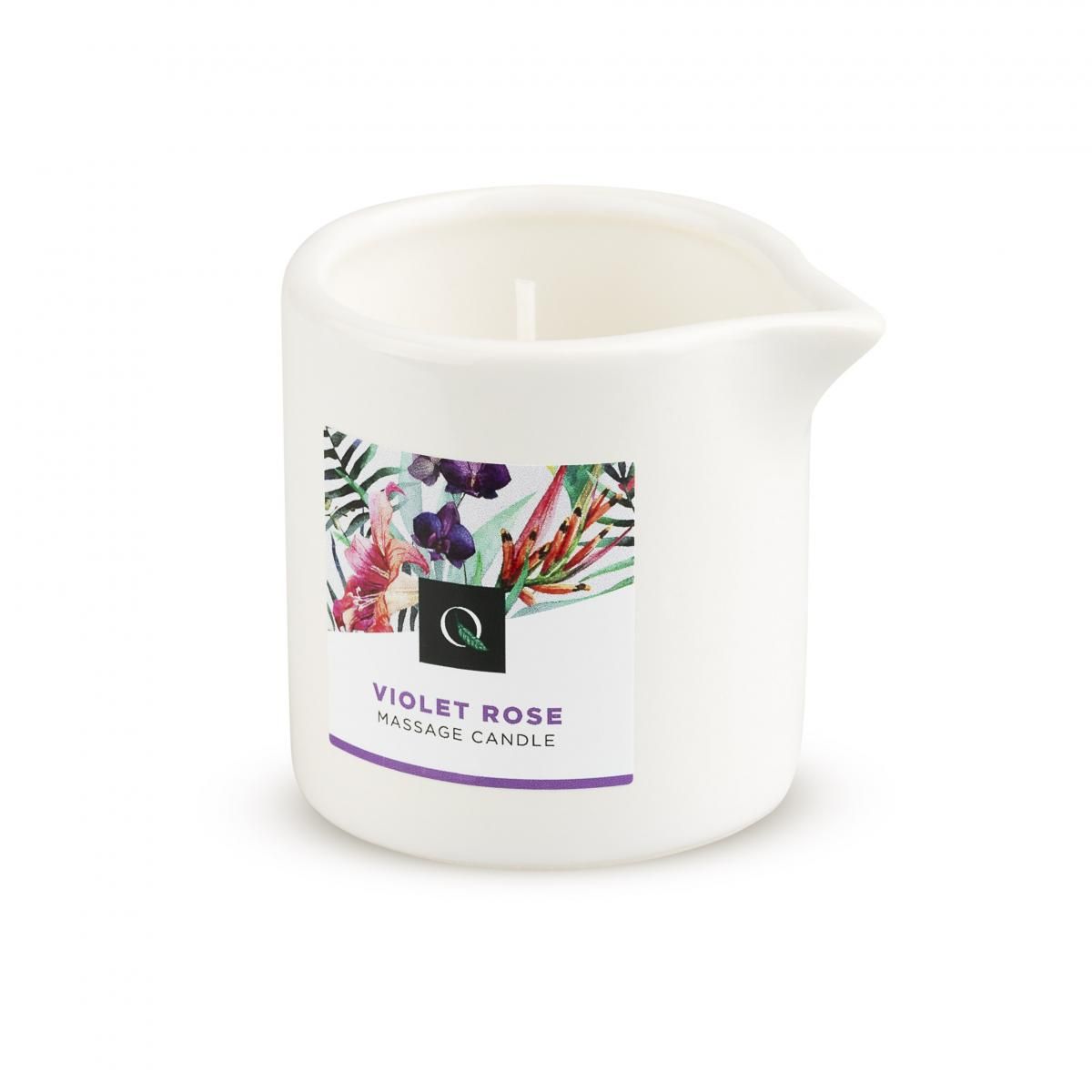 Exotiq Massagekaars Violet Rose - 60g - Afbeelding 3