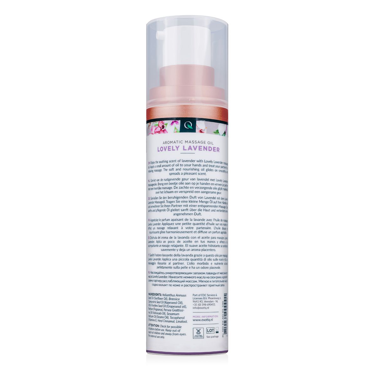 Exotiq Massageolie Lovely Lavender - 100 ml - Afbeelding 5