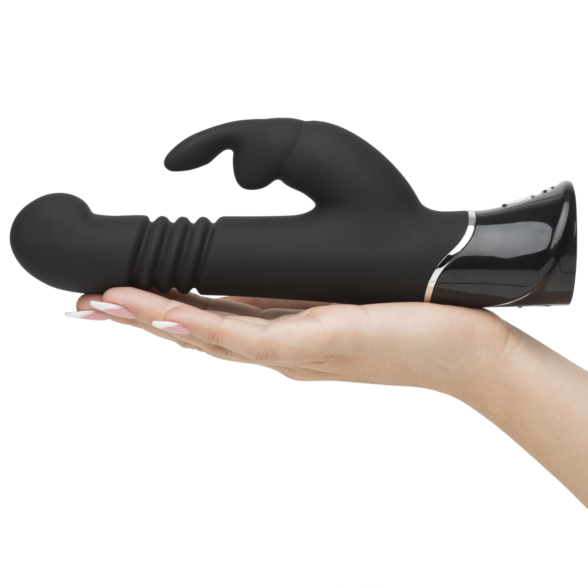 Fifty Shades of Grey – GREEDY GIRL Thrusting G-Spot Vibrator – Zwart - Afbeelding 5