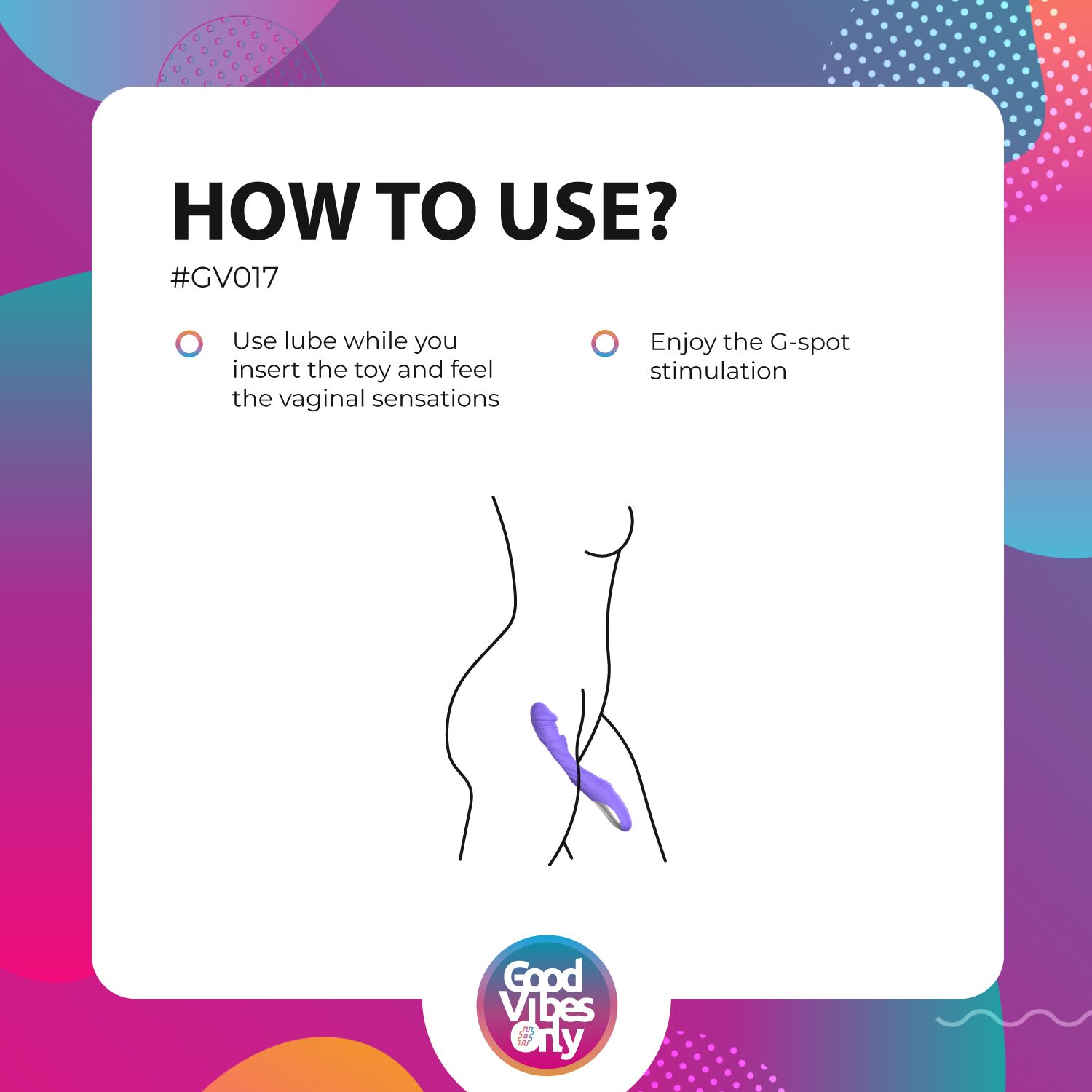 Good Vibes Only - Flax Vibrerende Dildo met G-Spot Stimulator - Afbeelding 5