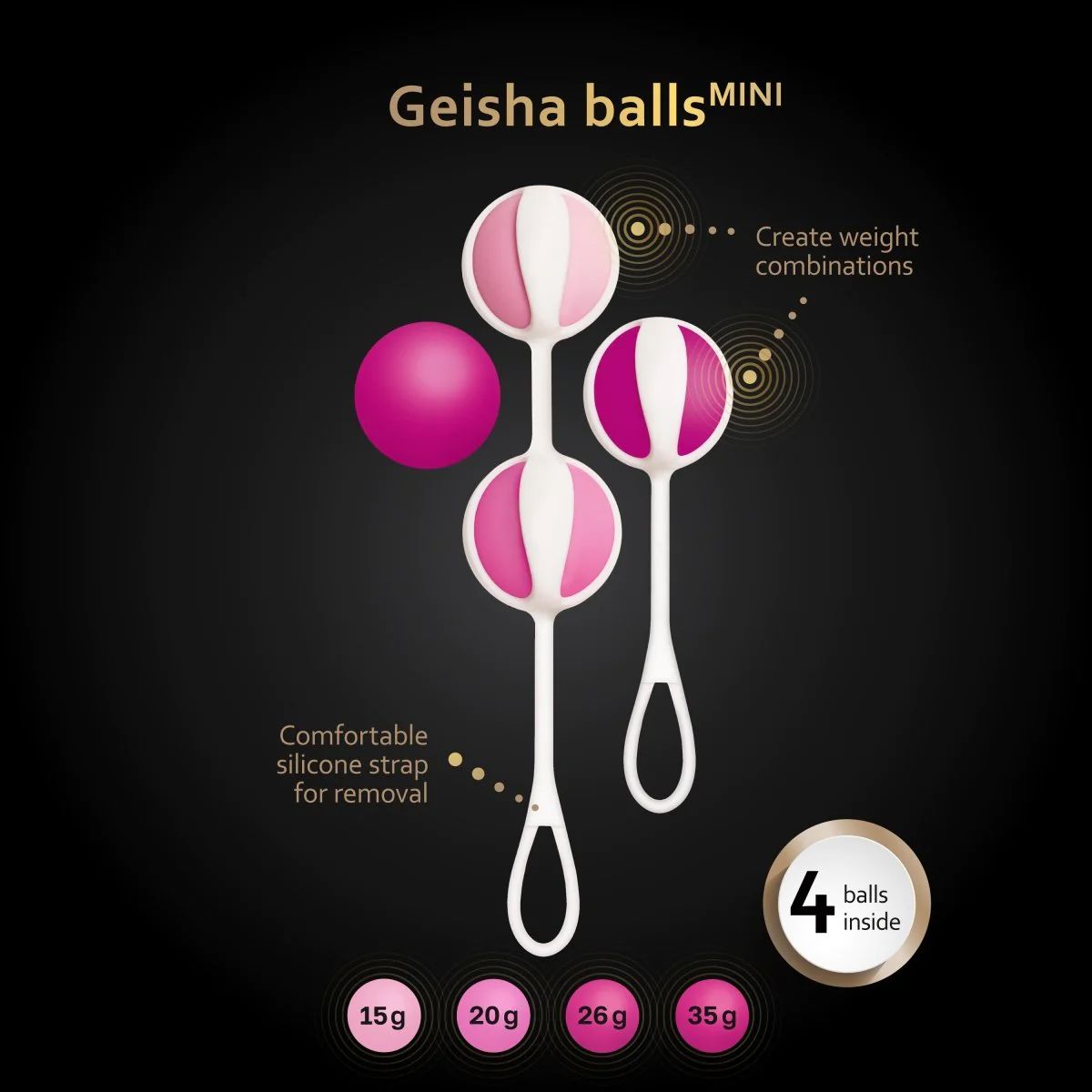 Gvibe - Geisha Balls Mini - Afbeelding 5