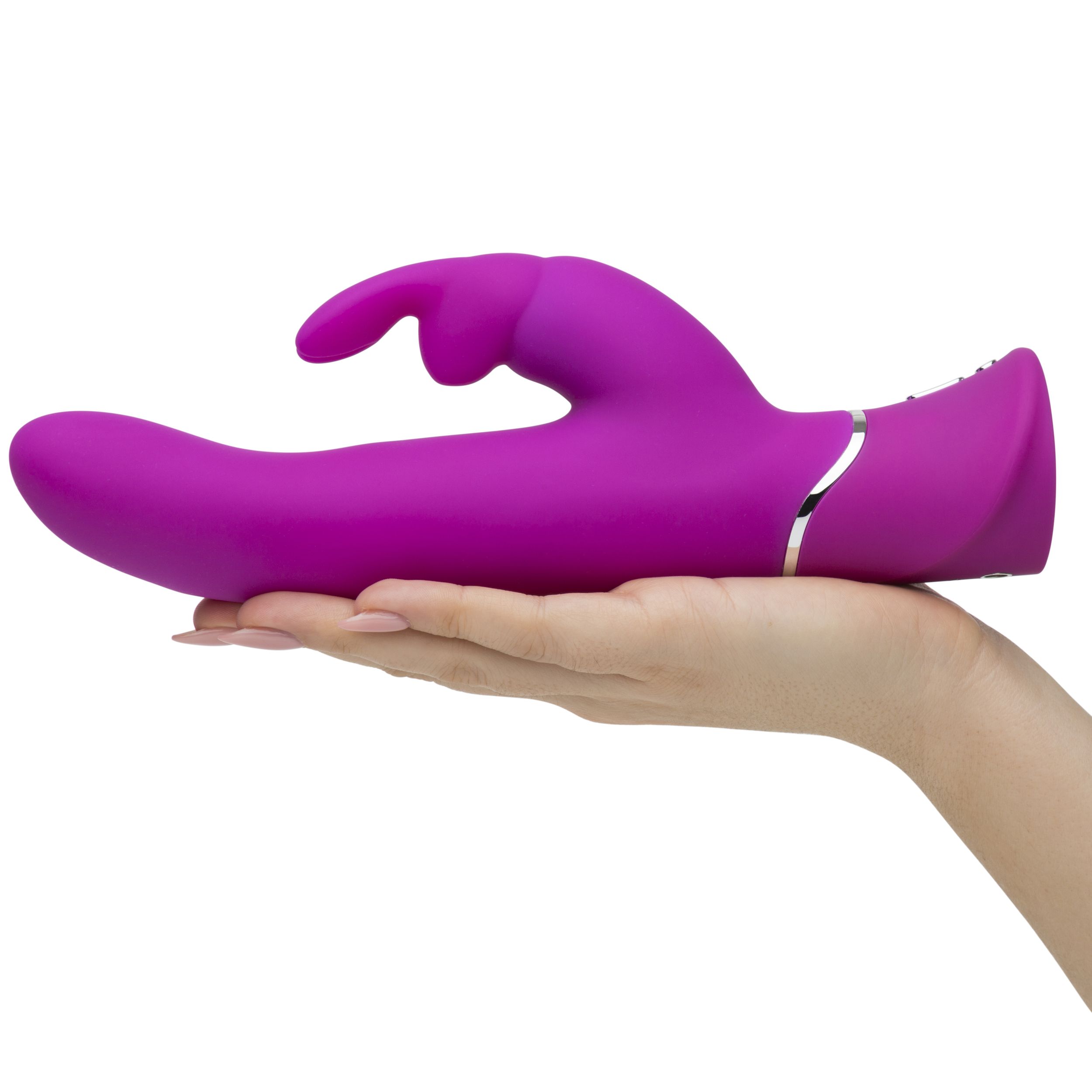 HAPPY RABBIT – Curve Power Motion Rabbit Vibrator – Paars - Afbeelding 5