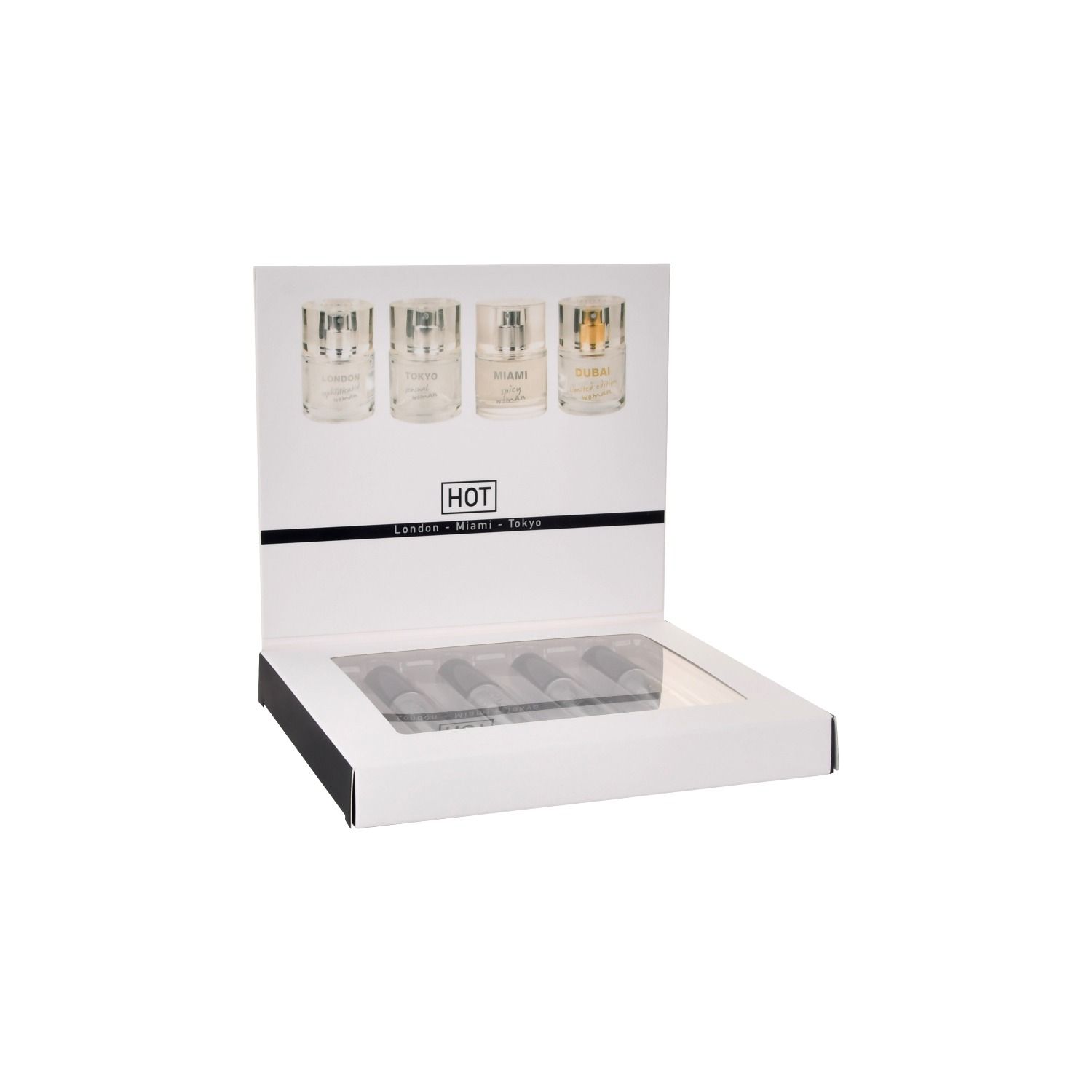 HOT - Feromonen Parfum doos Voor Haar - 4x5 ml - Afbeelding 2