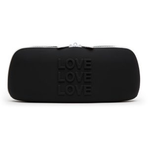 Happy Rabbit - LOVE Opbergtas met Rits Medium Zwart