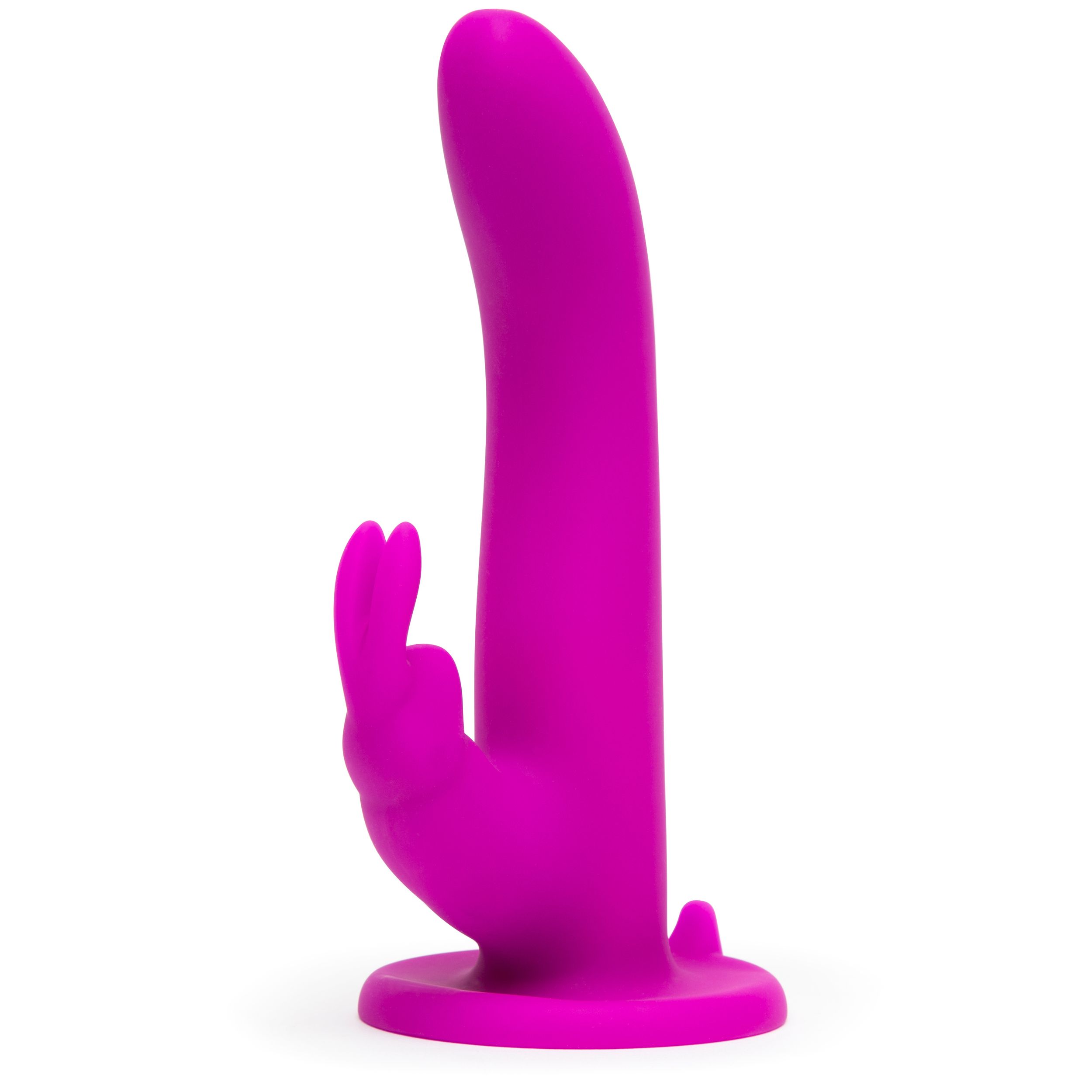 Happy Rabbit – Vibrerende Strap-On Set – Magenta - Afbeelding 3