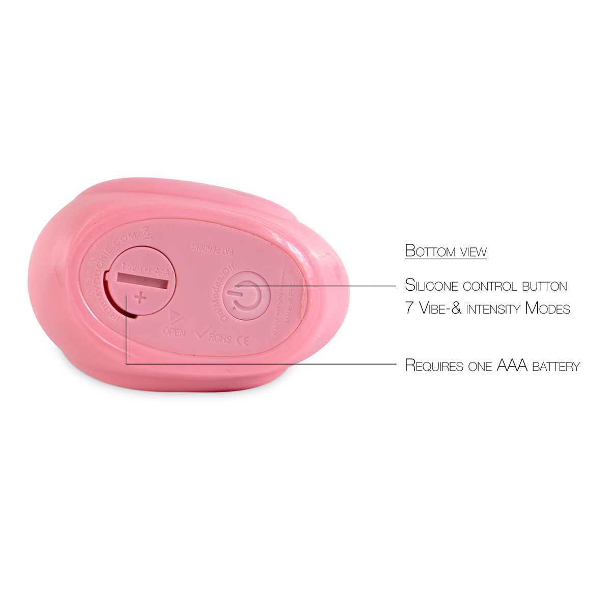 I Rub My Duckie 2.0 Classic - Roze - Afbeelding 3