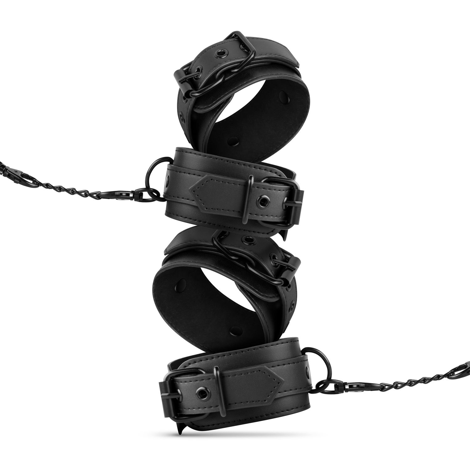 Kinky Bondage Set 5-delig - Zwart - Afbeelding 4