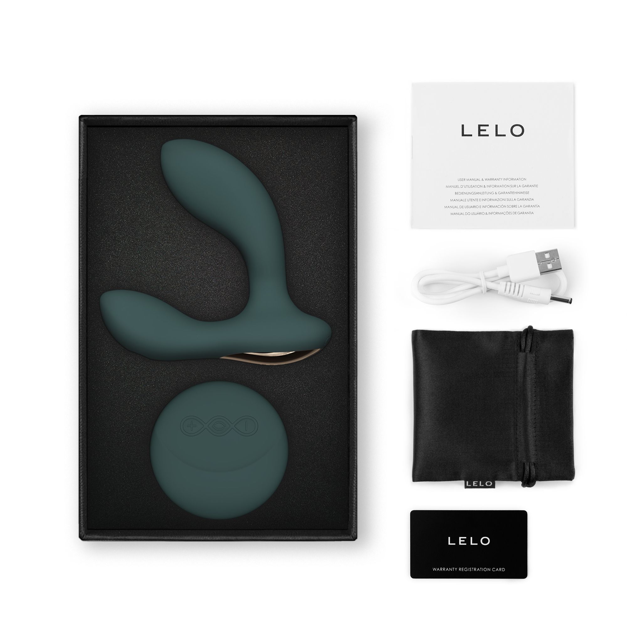 LELO - Hugo 2 Prostaat Vibrator met Afstandsbediening - Groen - Afbeelding 3