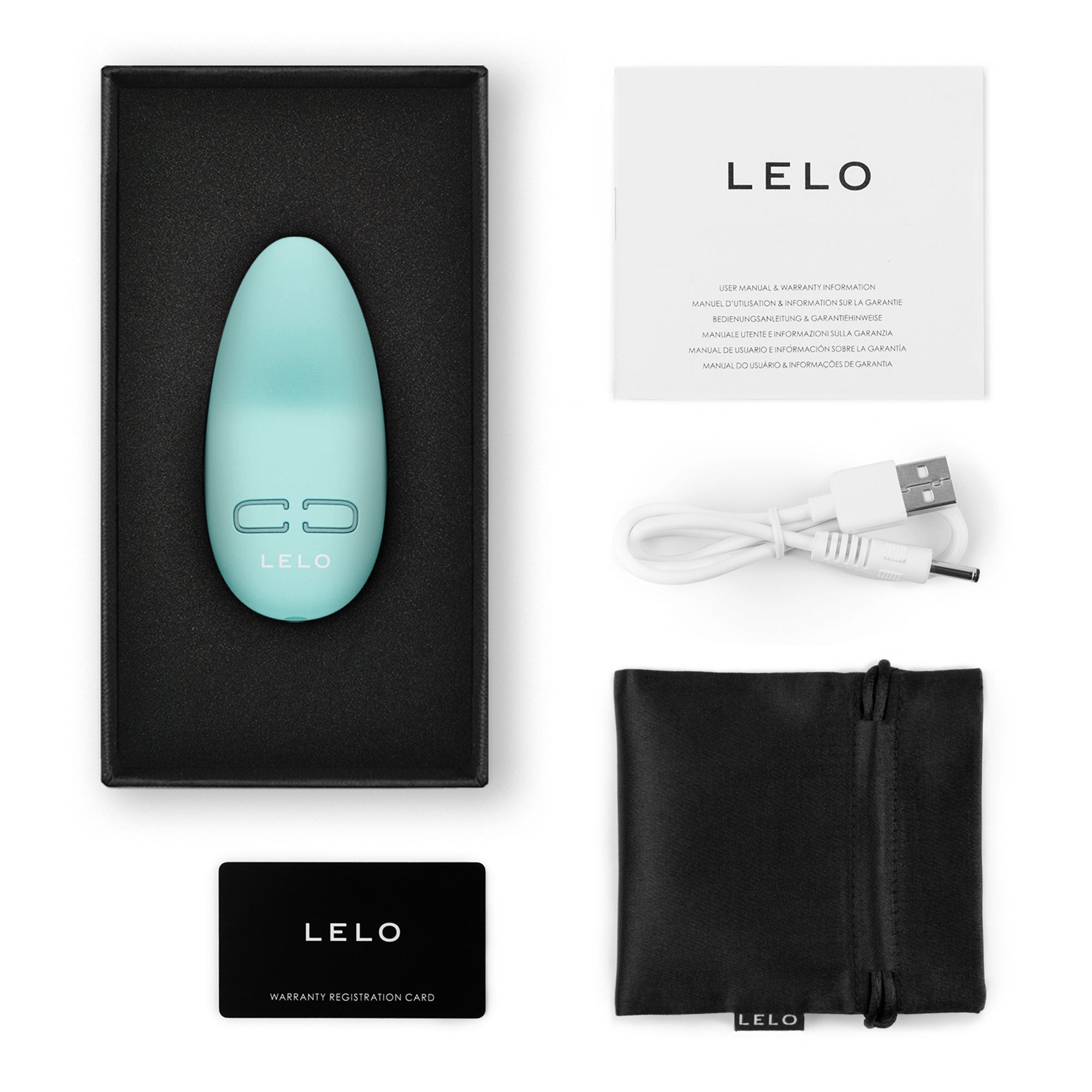LELO- Lily 3 Personal Massager - Polair Green - Afbeelding 3