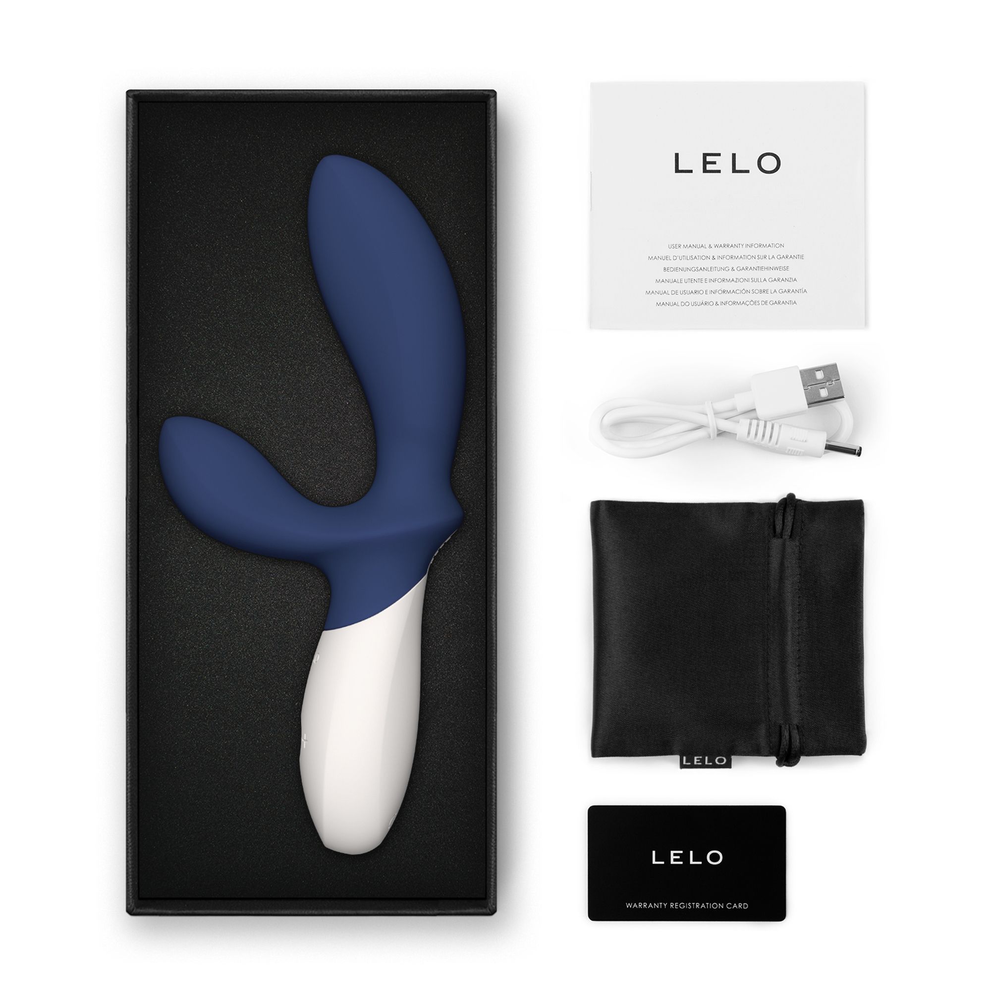 LELO - Loki Wave 2 Prostaat Vibrator - Basic Blue - Afbeelding 4